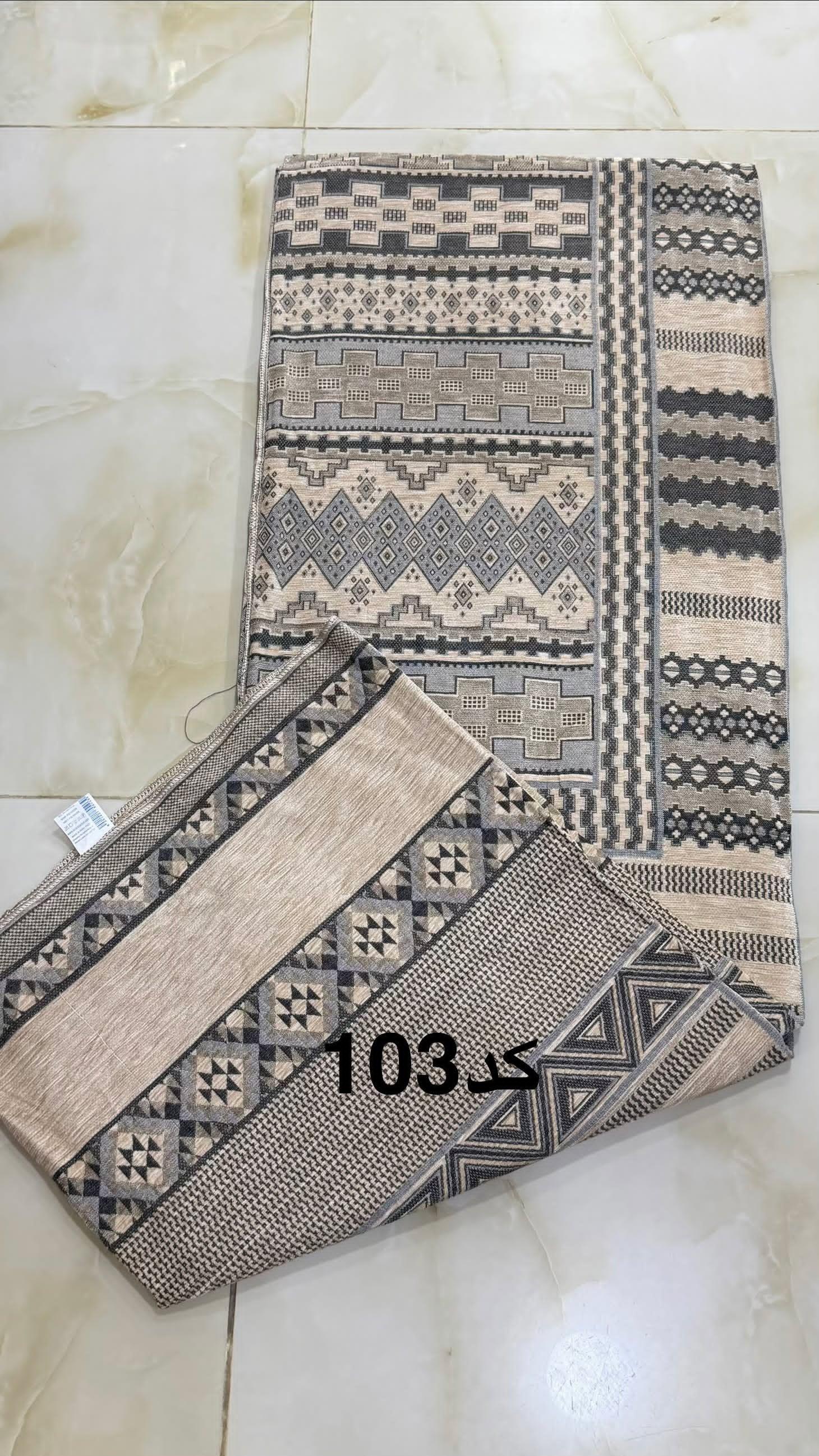 روفرشی مخمل دورو 3متری سیمین یزد
